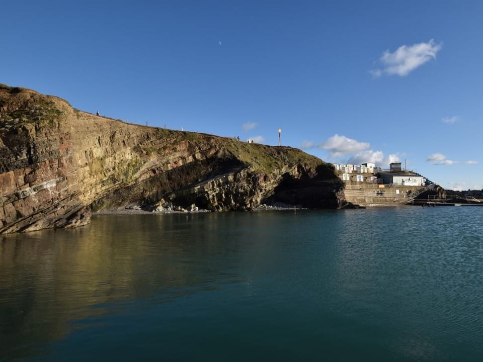 Tak a dip in Bude's sea pool