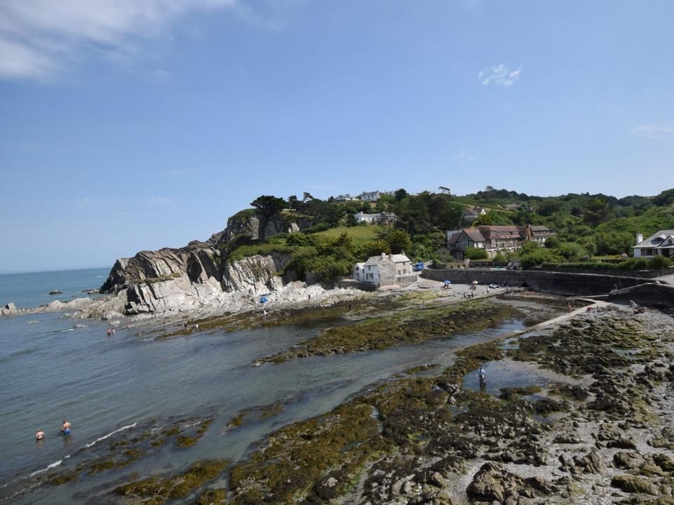 Lee bay is a walk away