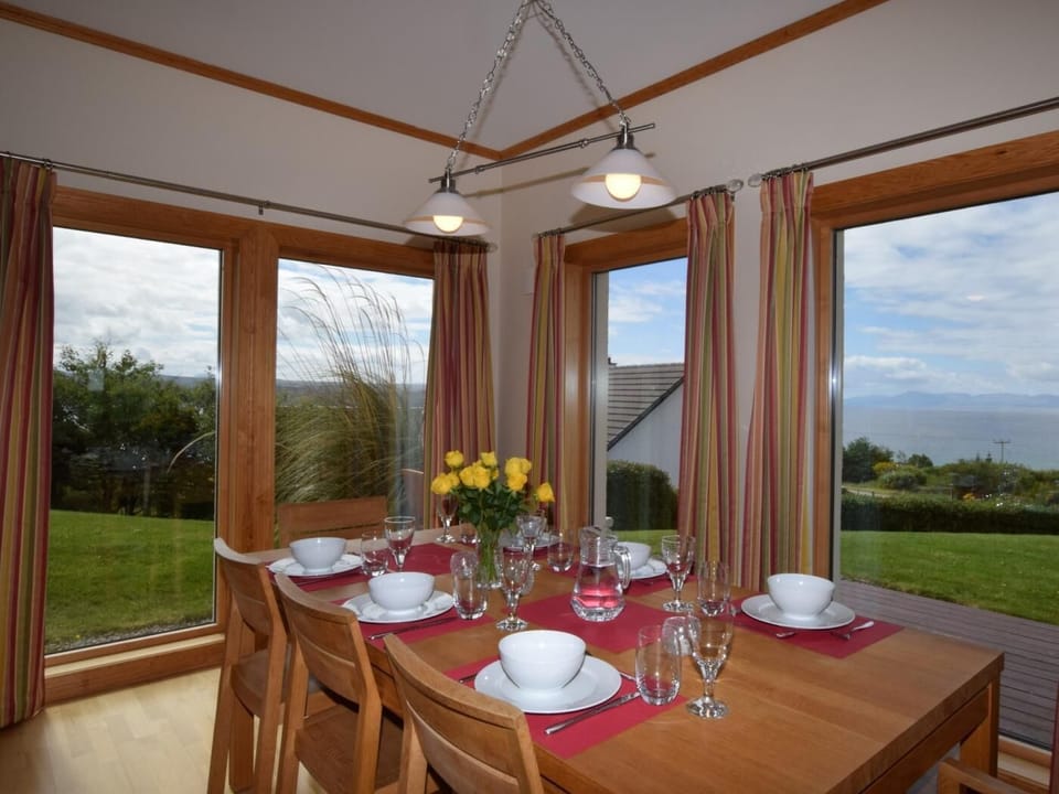 Dining with panoramic views