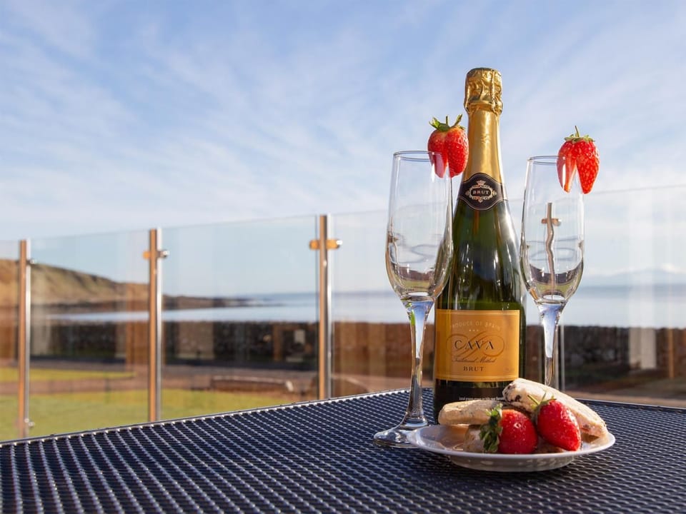 Take in the stunning sea views