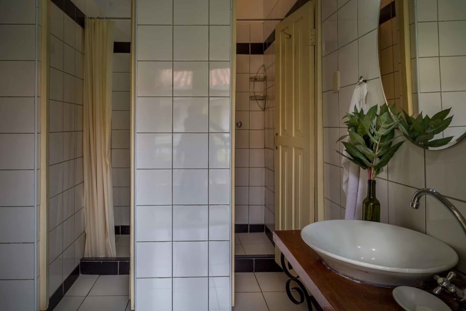 Shower, free toiletries, towels