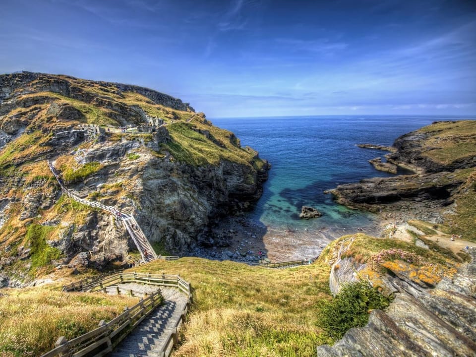 Legendary Tintagel is close by