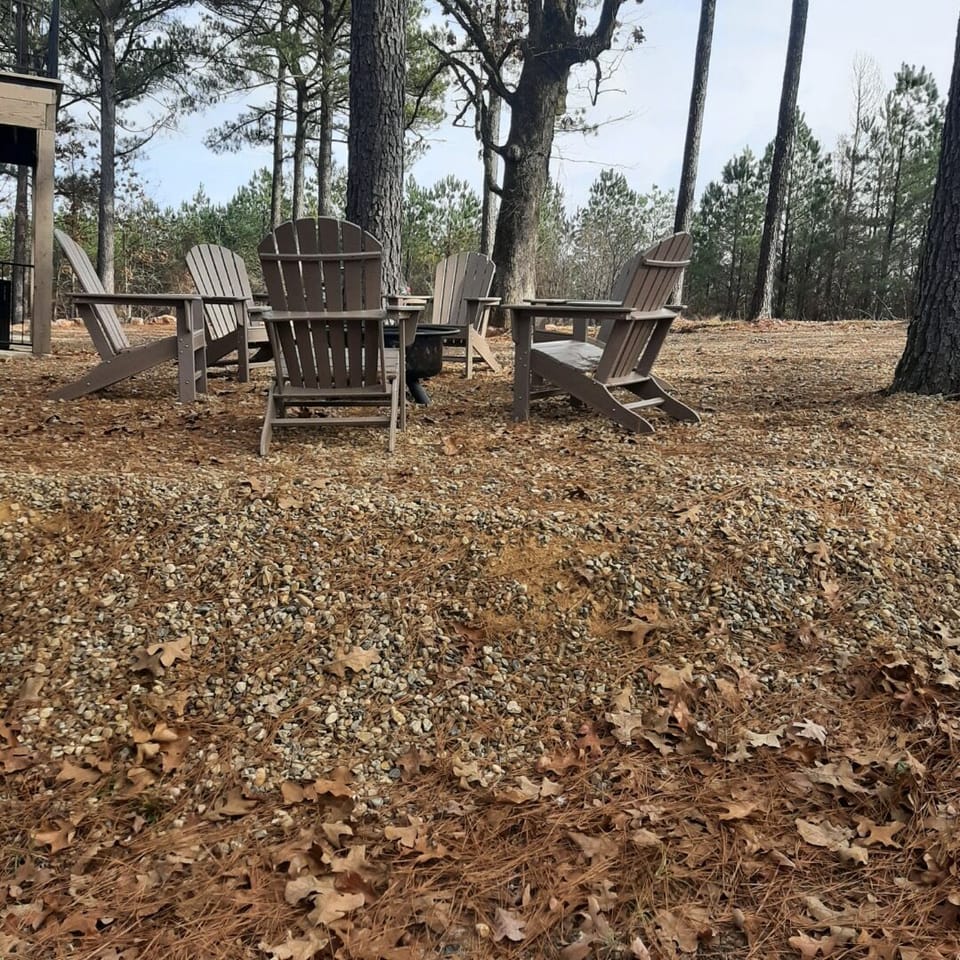 A cozy fire pit for making memories together
