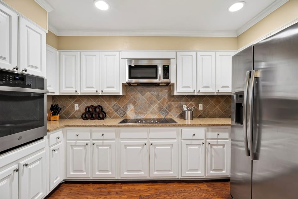 Spacious kitchen designed for effortless entertaining.