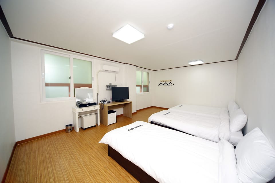 Triple Room | Blackout drapes, free WiFi, bed sheets