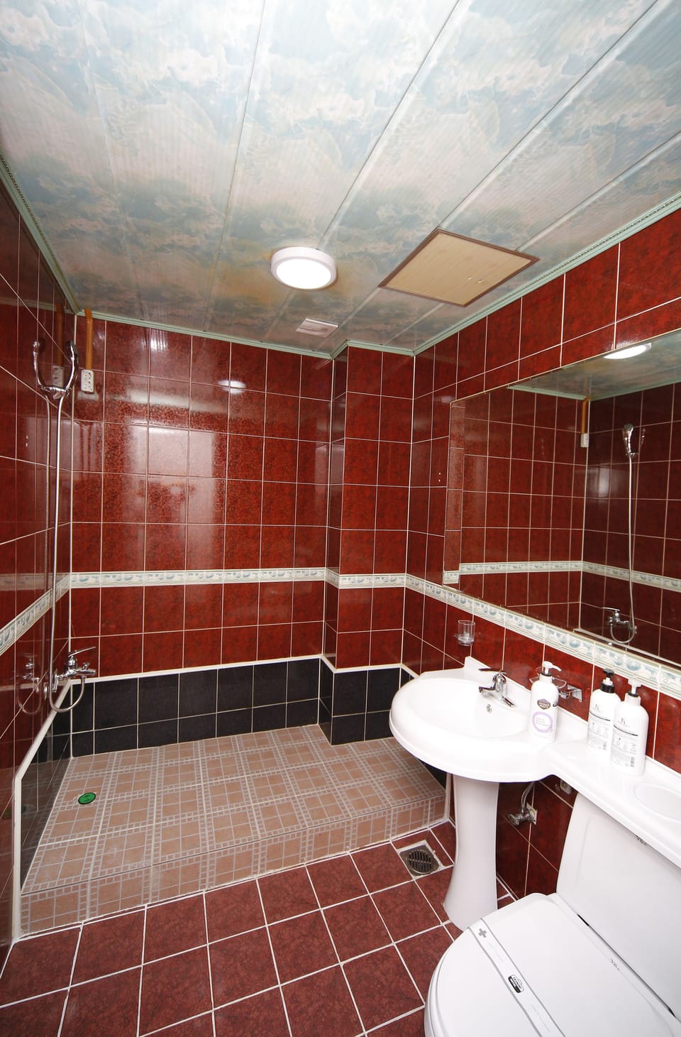 Double Room | Bathroom | Shower, free toiletries, hair dryer, slippers