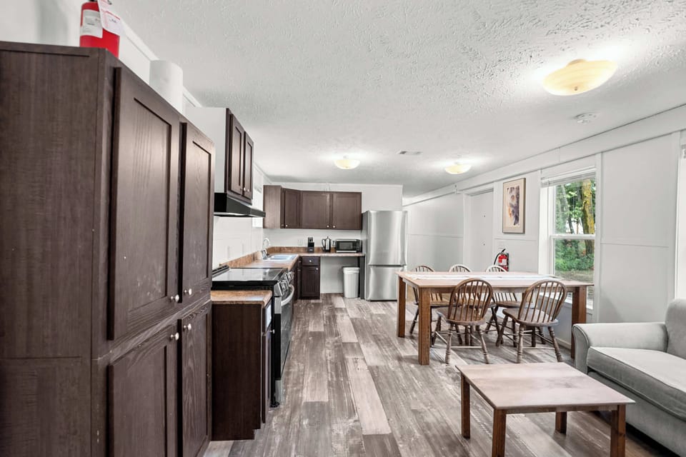 An inviting open layout designed for relaxing and connecting