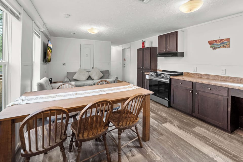 An inviting open layout designed for relaxing and connecting