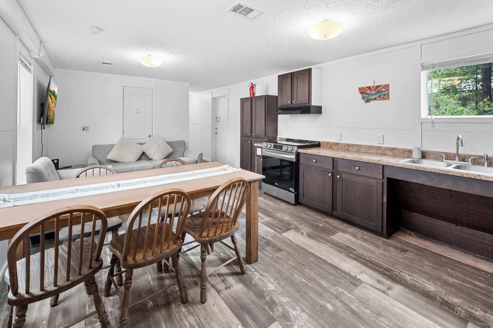 An inviting open layout designed for relaxing and connecting