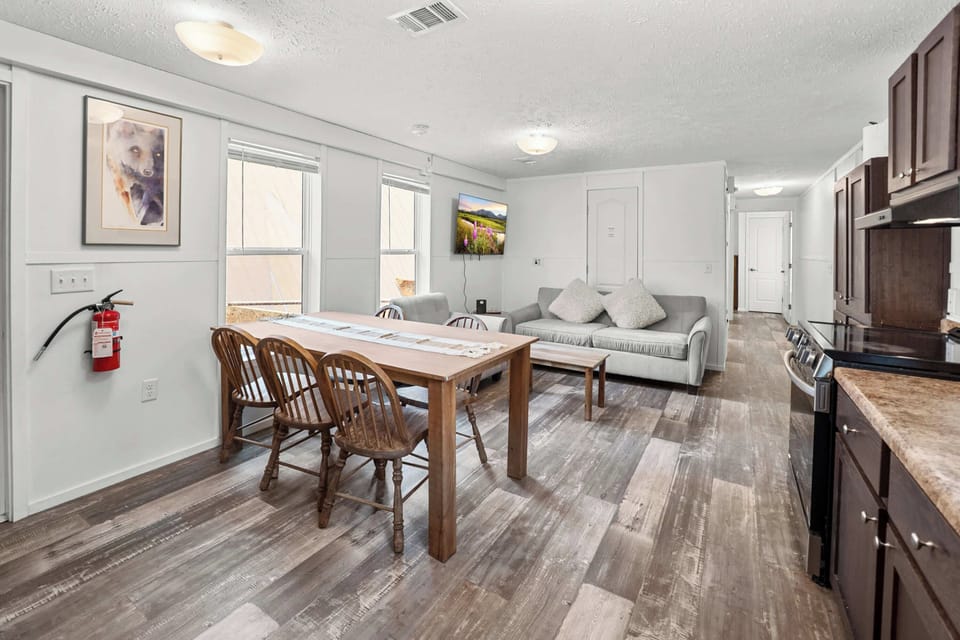 An inviting open layout designed for relaxing and connecting