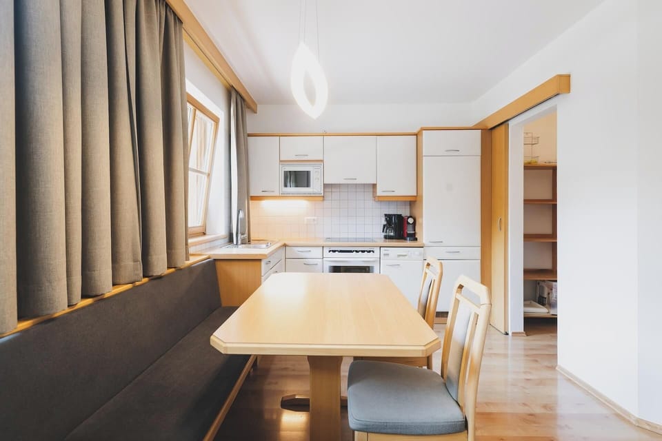 Comfort Apartment, 2 Bedrooms, Balcony, City View | Private kitchen | Espresso maker, coffee/tea maker, highchair