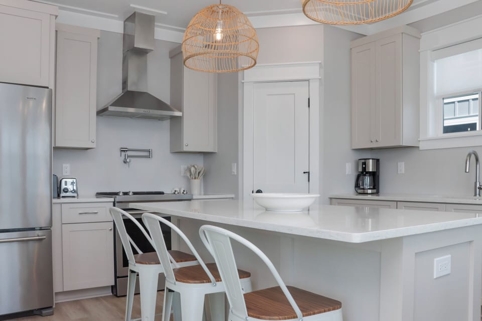 Kitchen with Bar Seating