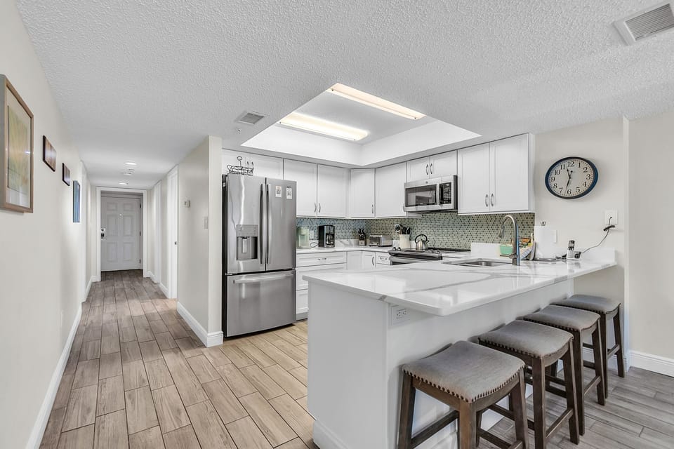 Spacious kitchen