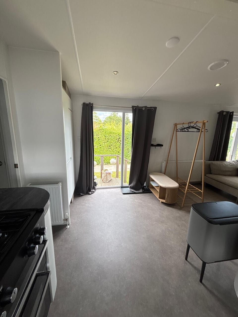 Living room with wardrobe