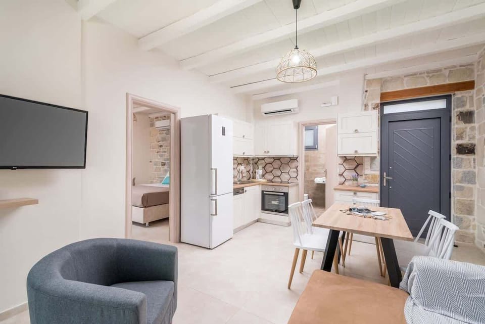 Bright and stylish living space with modern comforts