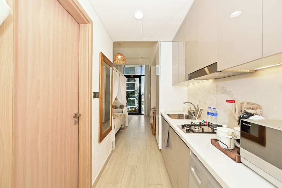 Apartment, Balcony | Private kitchen