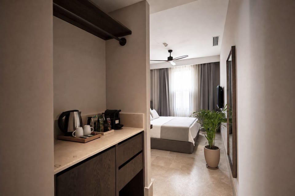 Superior Room, Pool View | Coffee and/or coffee maker
