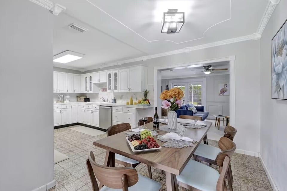 Enjoy seamless open-concept living with the kitchen, dining, and living areas all connected.