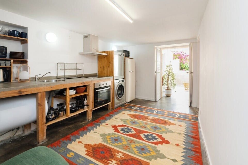 Generous-sized kitchen