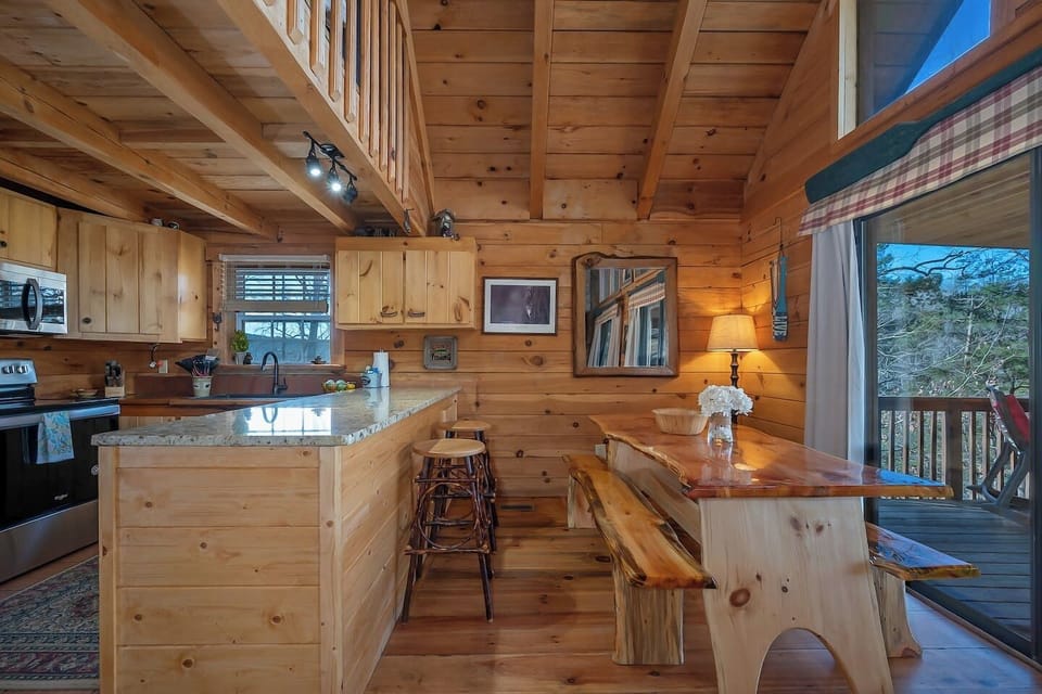 Large dining table