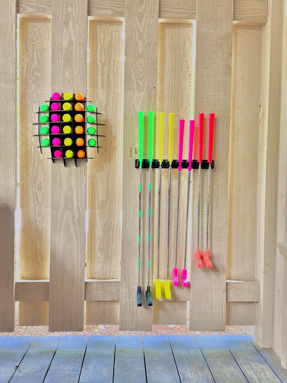 [Putters, Golf Balls]