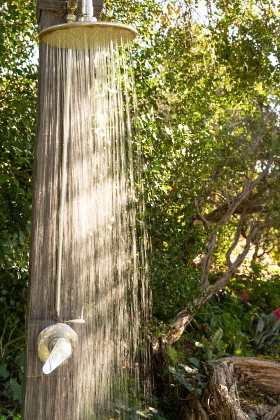 Outside shower
