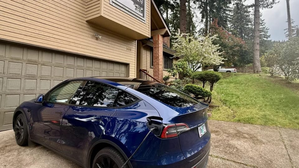 Tesla Universal Charger for Tesla`s NACS and a J1772 adapter.