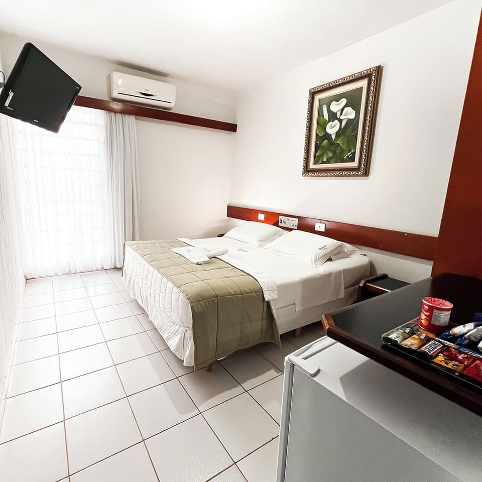 Standard Double Room | Minibar, desk, blackout drapes, free WiFi