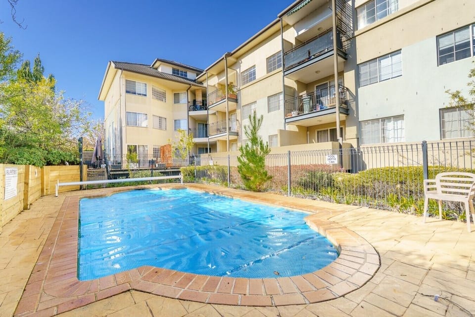 Cool off with access to the complex`s inviting swimming pool, perfect for warmer Canberra days.
