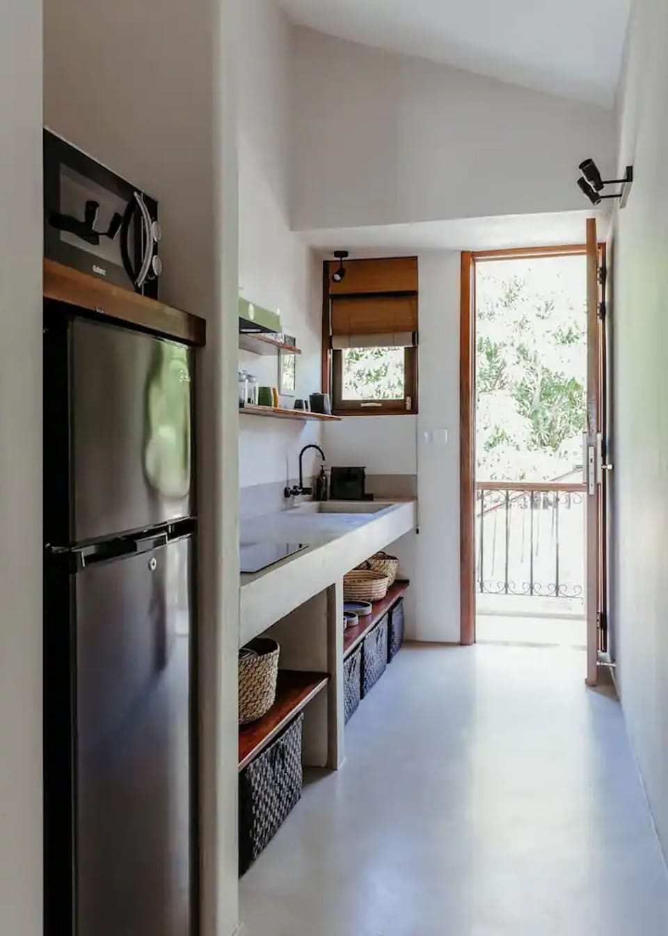 Comfort Studio, Garden View, Oceanfront | Private kitchen | Espresso maker, coffee/tea maker, fridge, microwave