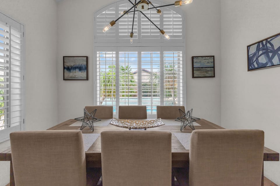 Seating for six