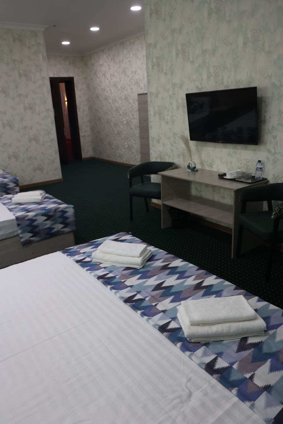 In-room safe, desk, laptop workspace, iron/ironing board (on request)