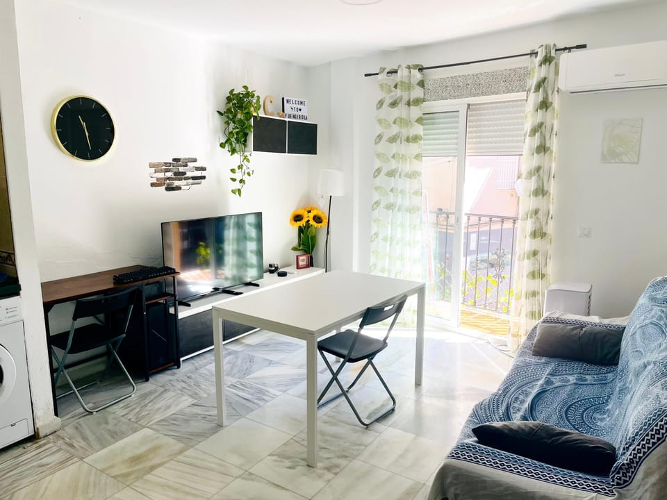 Apartment, 1 Double Bed with Sofa bed, Balcony | Living area