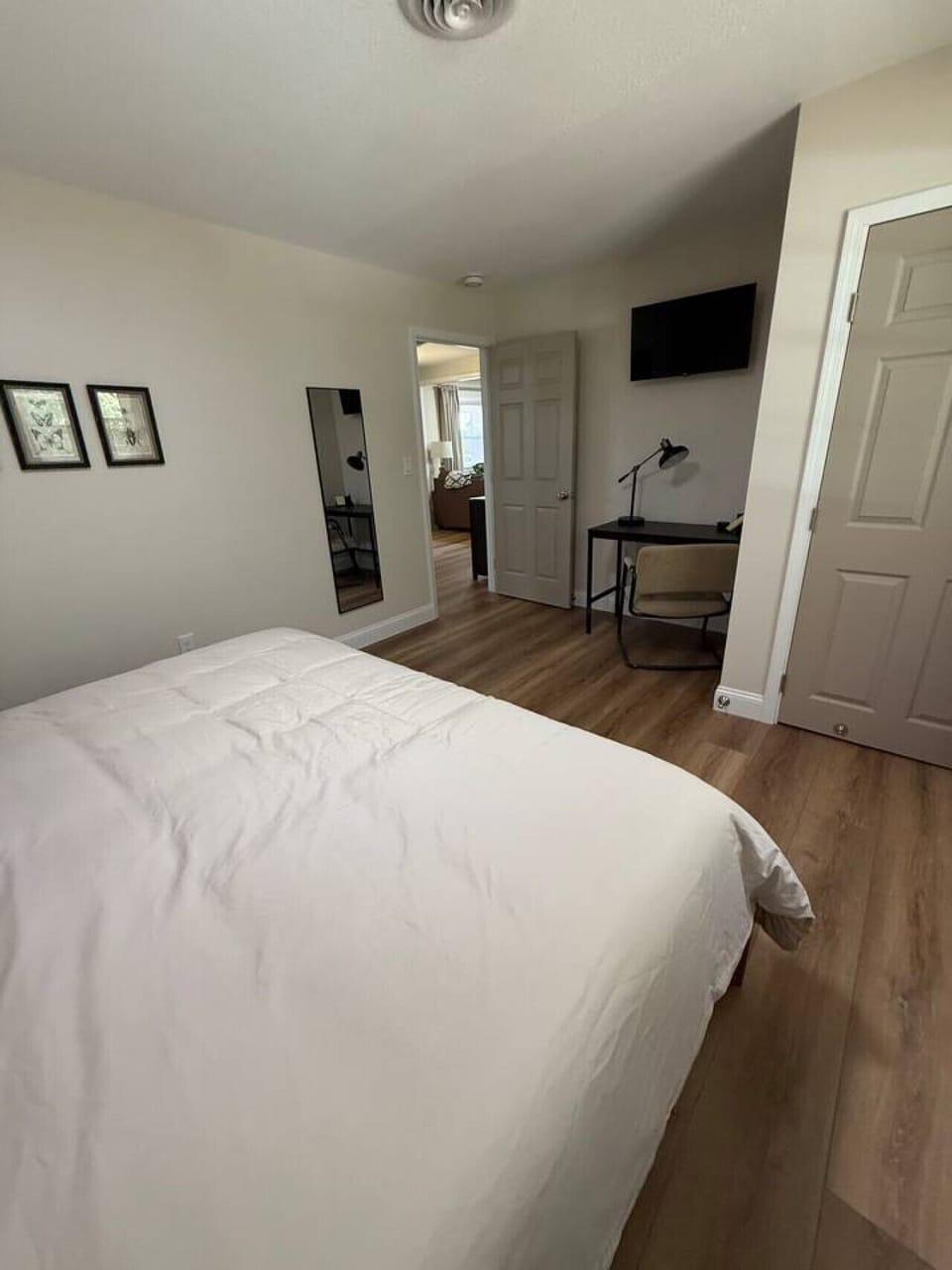 East King bedroom