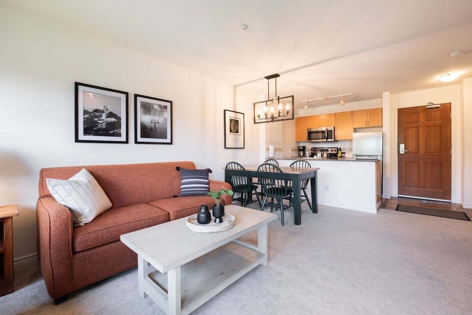 Living area: Pull out sofa