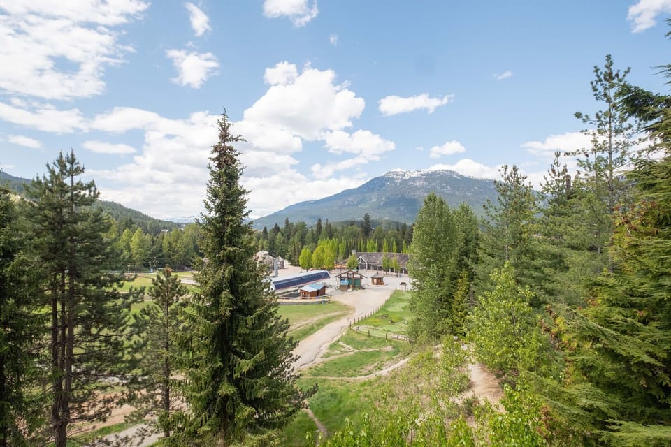 Private balcony: Mountain view