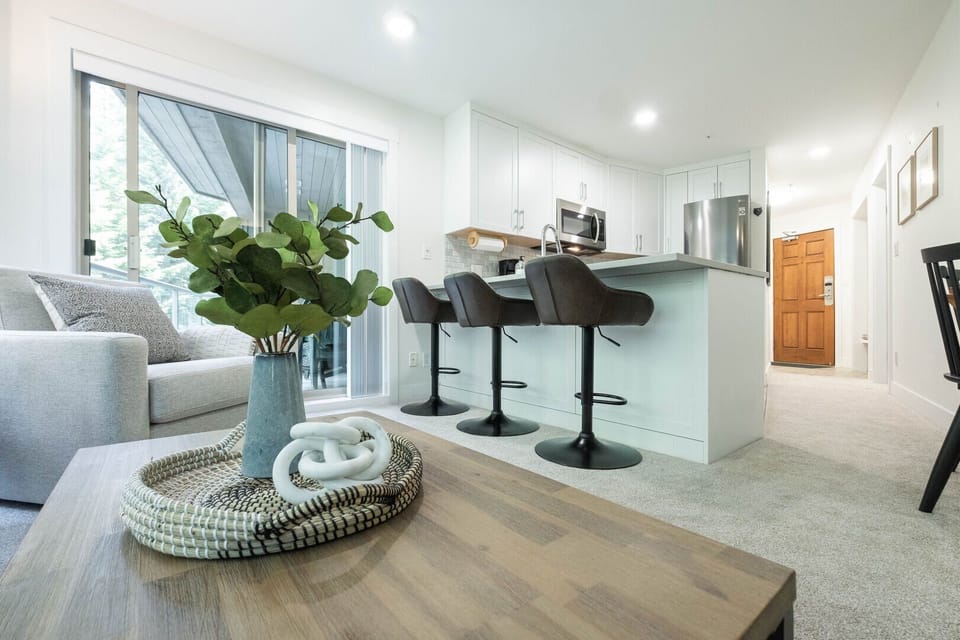 Living and dining area