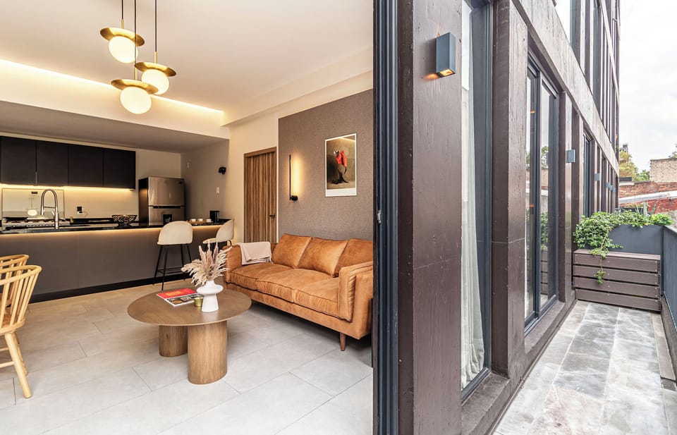 Superior Suite | Living area | 50-inch Smart TV with digital channels