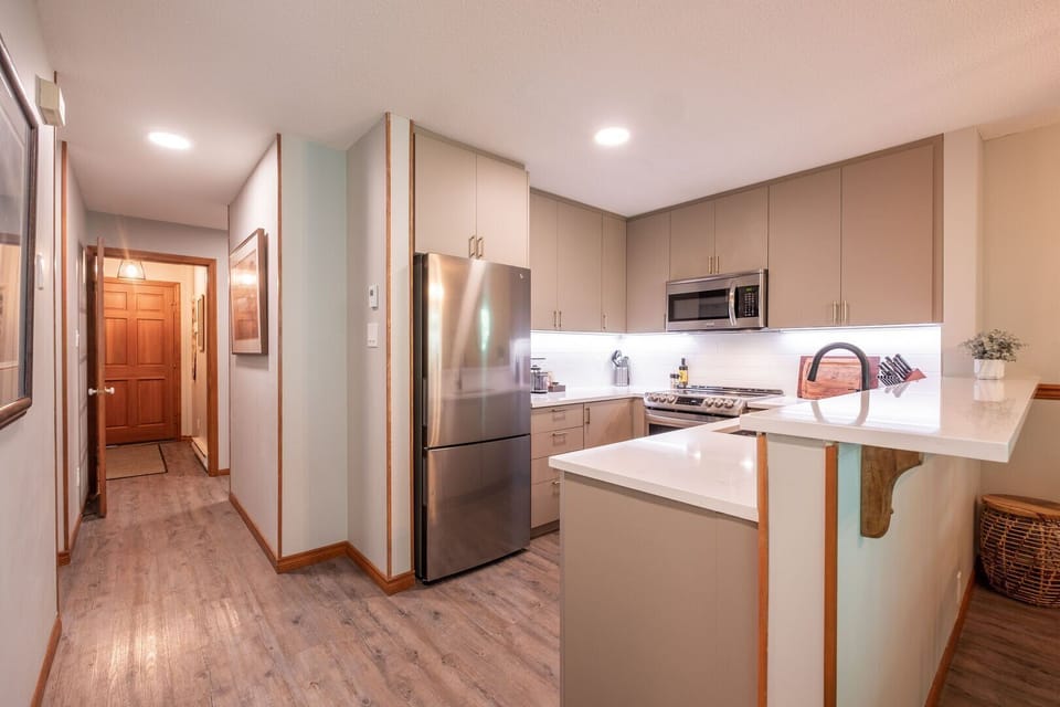 Recently renovated kitchen