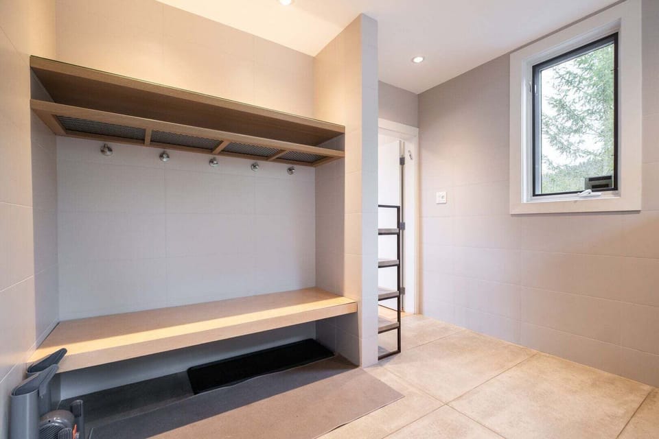 Mudroom area