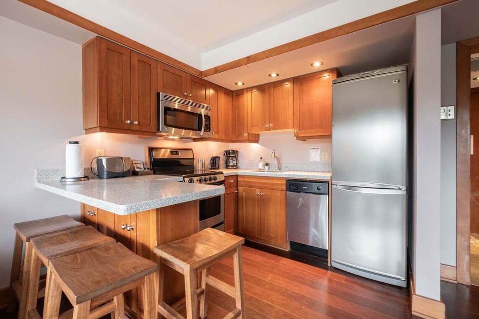 Dining and kitchen area