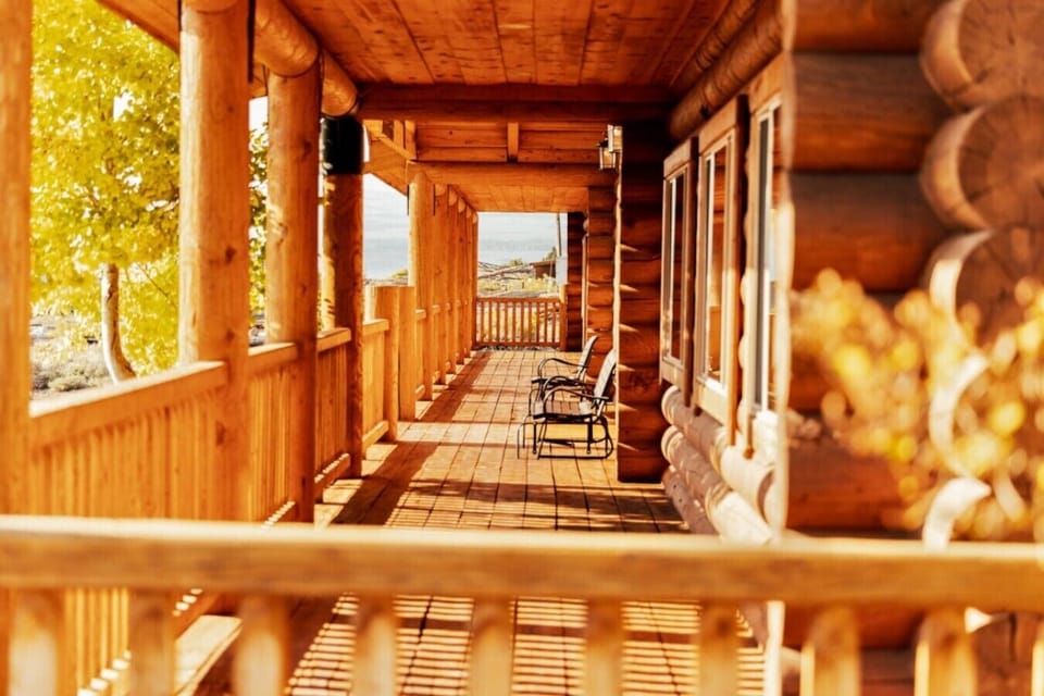 Lodge Front Porch