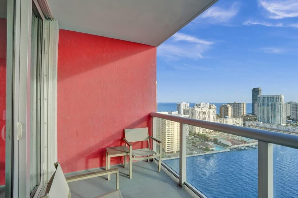 Enjoy your coffee and ocean breeze from your private balcony