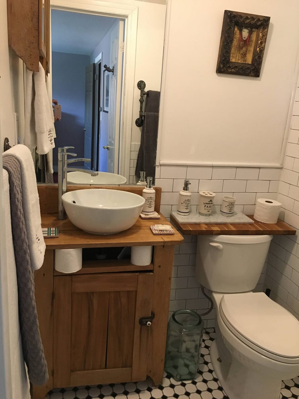 Room, 1 Bedroom, Fireplace | Bathroom