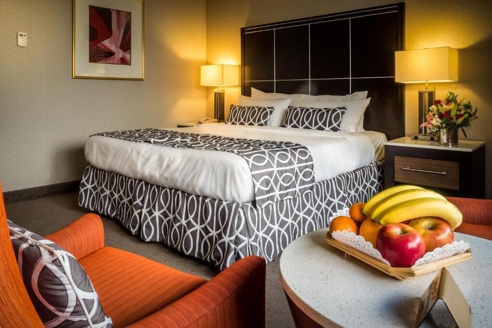 Room, 1 King Bed | Iron/ironing board, WiFi (free)