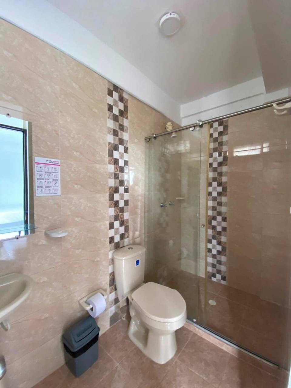 Basic Double Room, Mountain View | Bathroom | Shower, towels, soap, toilet paper