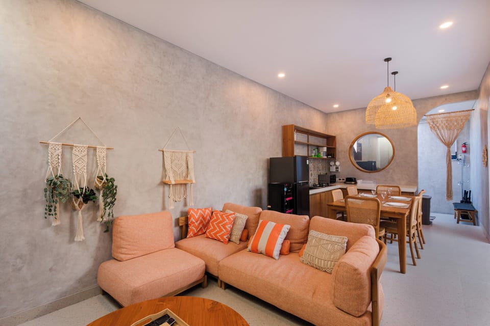 Villa | Living room | 43-inch LED TV with digital channels