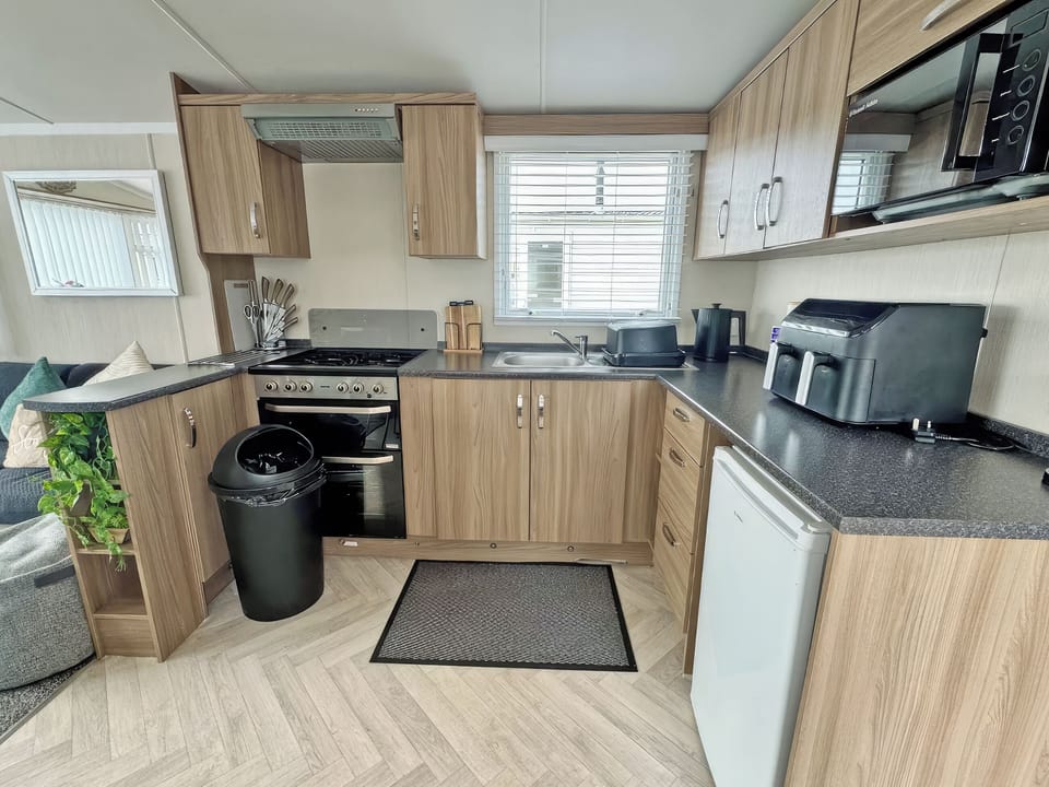 Kitchen area | Swift Loire - North Wales Holidays, Towyn