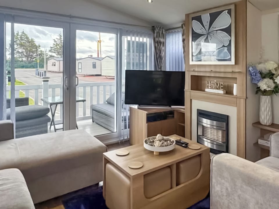 Open plan living space | Swift Escape - North Wales Holidays, Towyn
