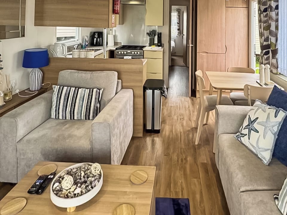 Open plan living space | Swift Escape - North Wales Holidays, Towyn